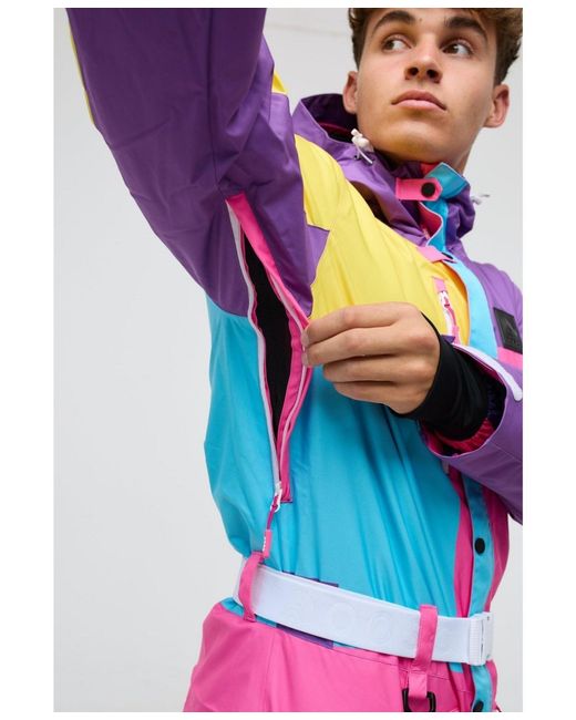 OOSC Pink So Fetch Ski Suit for men