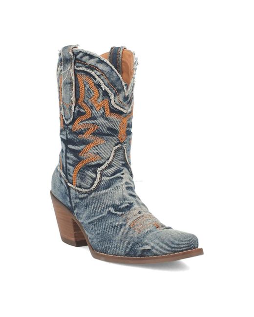 Dingo Blue Y'all Need Dolly Denim Boots