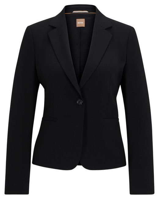 Boss Black Boss By Regular-fit Button-up Jacket