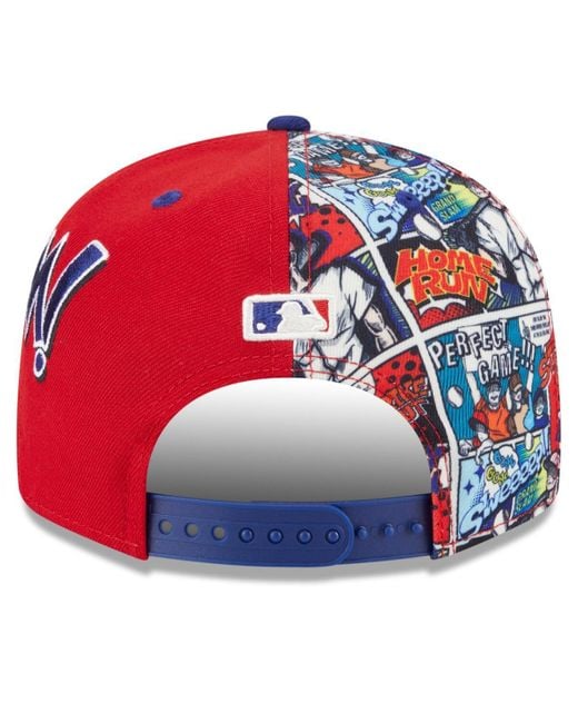 KTZ Red/royal Philadelphia Phillies 2025 Mlb Diamond Hero Edition 9fifty Snapback Hat for men