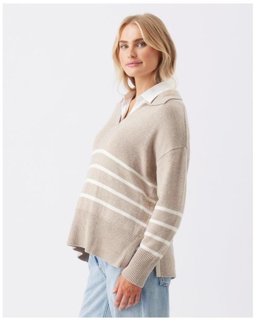 Ripe Maternity Multicolor Lori Nursing Knit