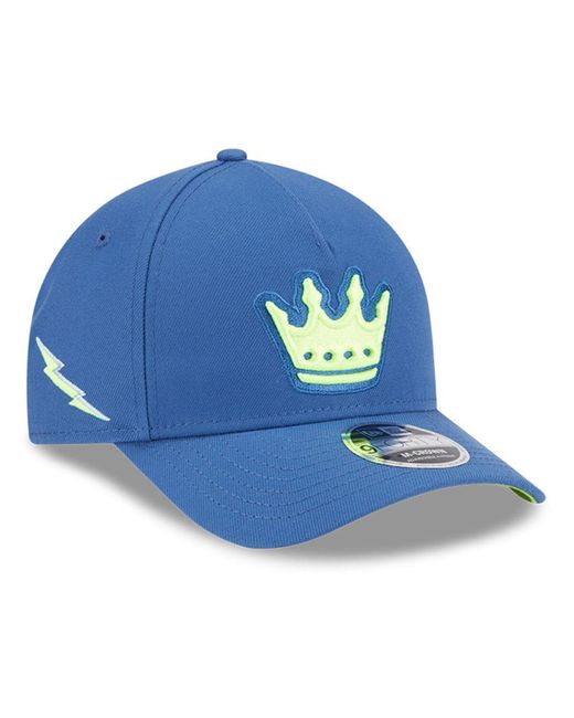 KTZ Blue Charlotte Fc 2025 Jersey Hook 9forty M-crown Adjustable Hat for men