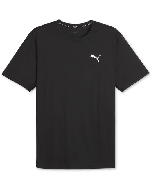 PUMA Black Run Favorite Velocity T-shirt for men
