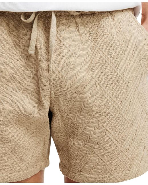 Cotton On Natural Elevated Easy Short for men