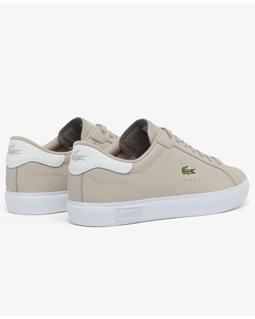 Lacoste Gray Round-toe Sneakers for men