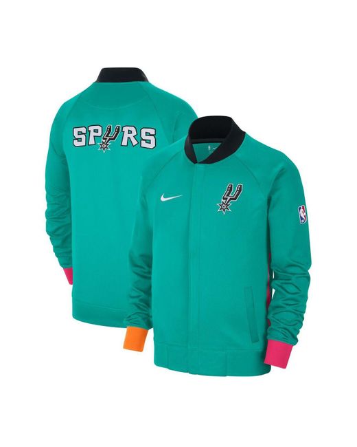 Nike Turquoise, Pink San Antonio Spurs 2022/23 City Edition Showtime