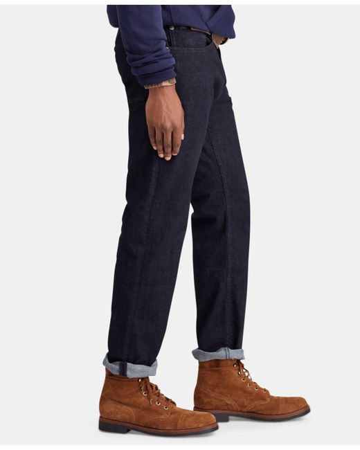 polo ralph lauren men's hampton relaxed straight jeans