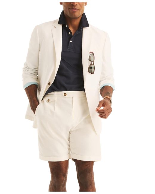Nautica Natural Miami Vice X Linen-blend Blazer for men