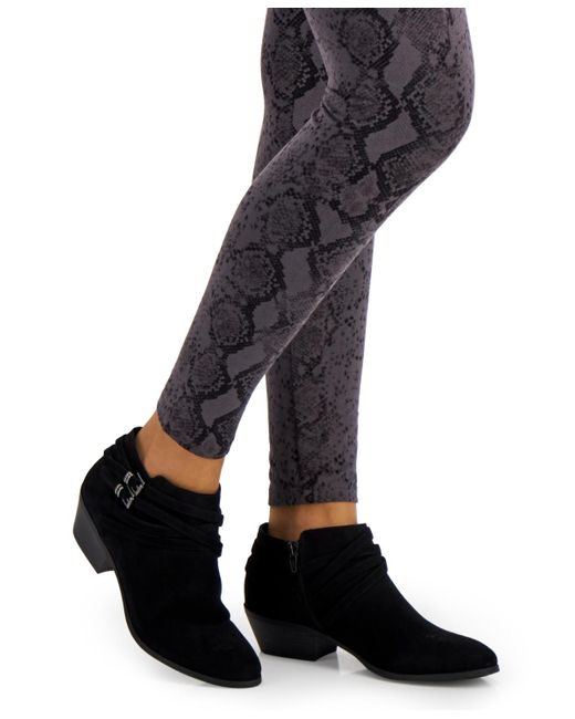 Style & Co. Willoww Booties in Brown Lyst