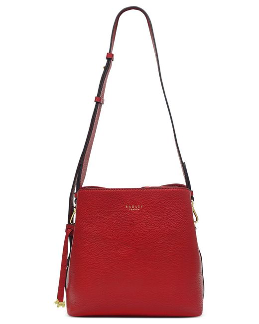 Radley Dukes Place Medium Pebble Leather Compartment Crossbody in