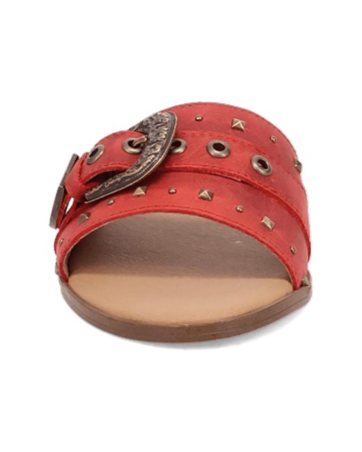 Dingo Red Lariat Sandal