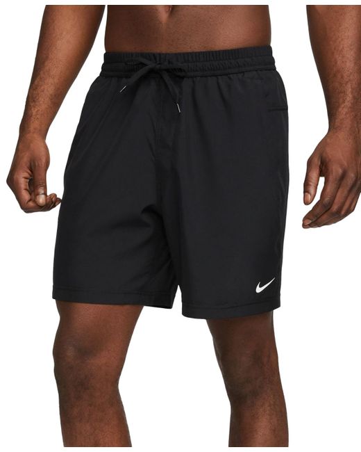 Nike Black Form Dri-fit Unlined Versatile 7" Shorts for men