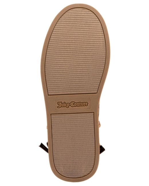 Juicy Couture Brown Kelsey Round Toe Cold Weather Booties