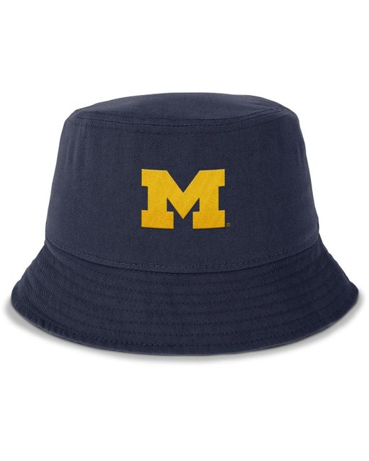 Nike Blue Michigan Wolverines Apex Primetime Bucket Hat for men