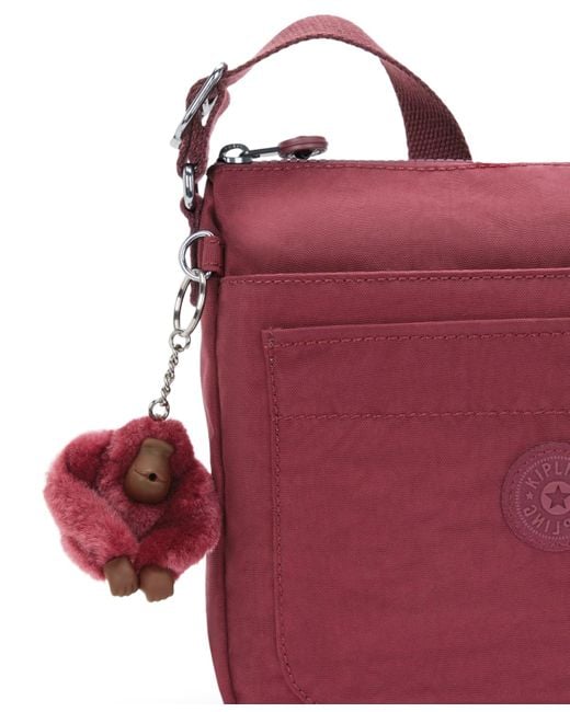 Kipling Red Sebastian Medium Crossbody Bag