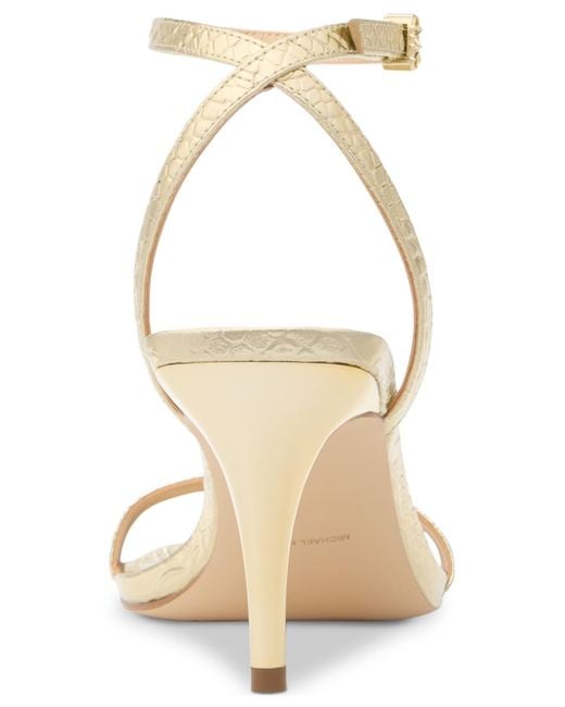 Michael Kors Metallic Michael Liana Dress Sandals
