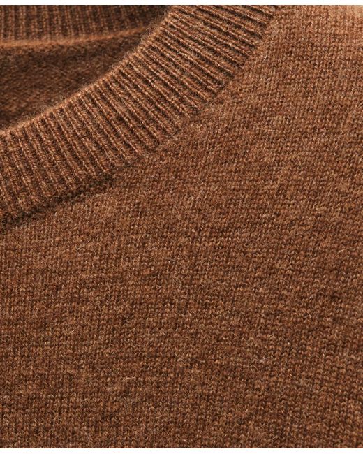 Mango Brown Cashmere Sweater