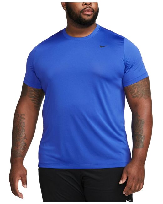 Men's Nike Blue Miami Marlins New Legend Logo T-Shirt Size: Small