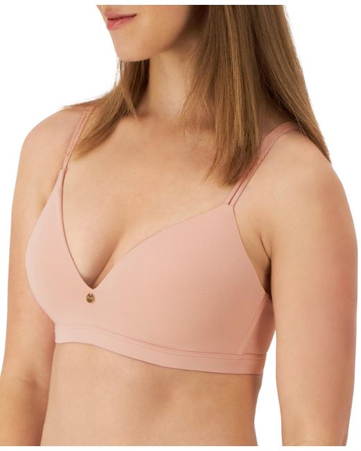 Maidenform Brown Everyday Luxe Wireless T-shirt Bra Dm2402