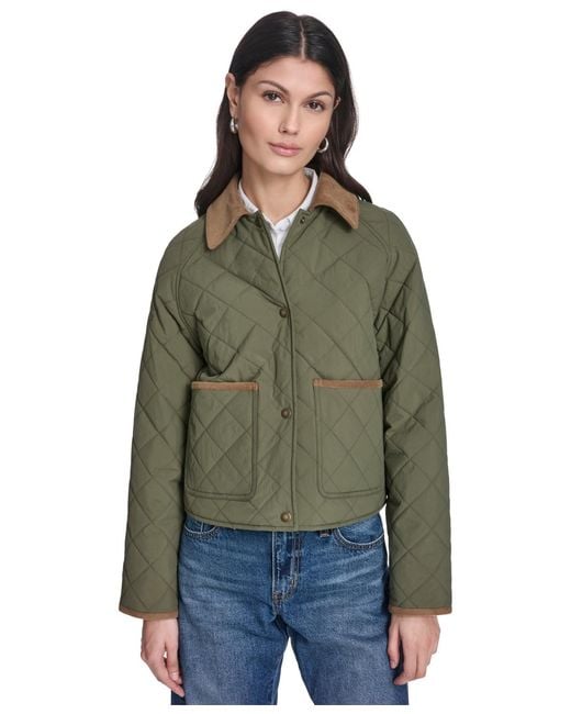 Levi's Blue Diamond Quilted Jacket