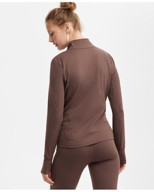 ID Ideology Brown Studio Full-zip Jacket