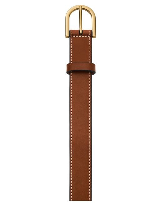 Fossil Brown D-link Belt