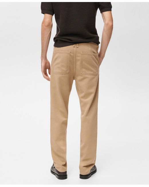 Mango Natural Lyocell Regular-fit Jeans for men
