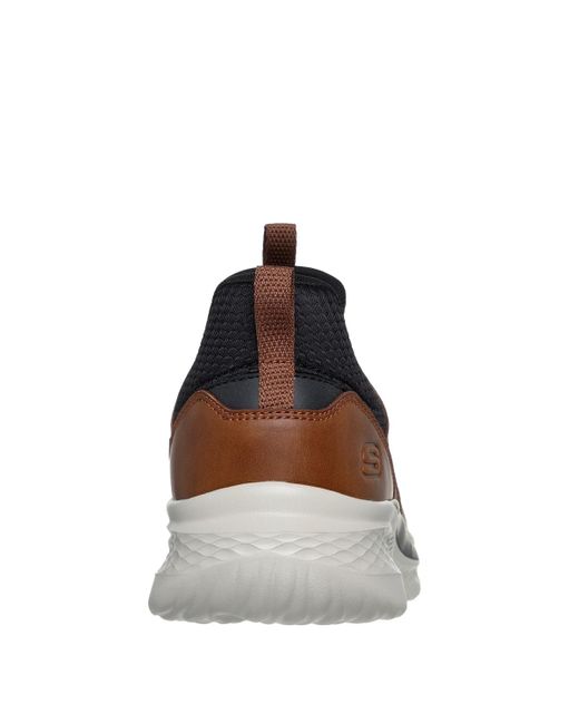 Skechers Brown Relaxed Fit: Slade for men