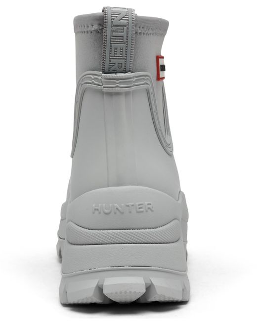 Light gray hunter boots hot sale