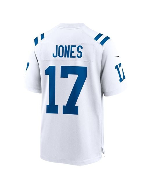 Nike Blue Daniel Jones Indianapolis Colts Game Jersey for men