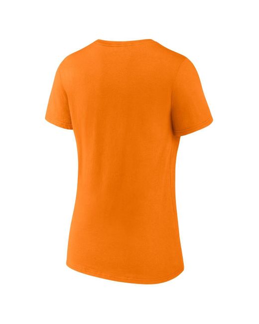 Fanatics Orange Tennessee Volunteers Fundamentals Script Foil T-shirt