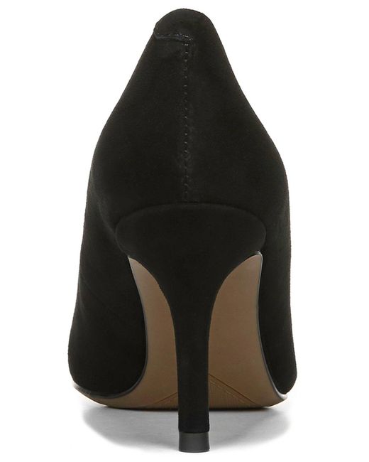 franco sarto black suede pumps