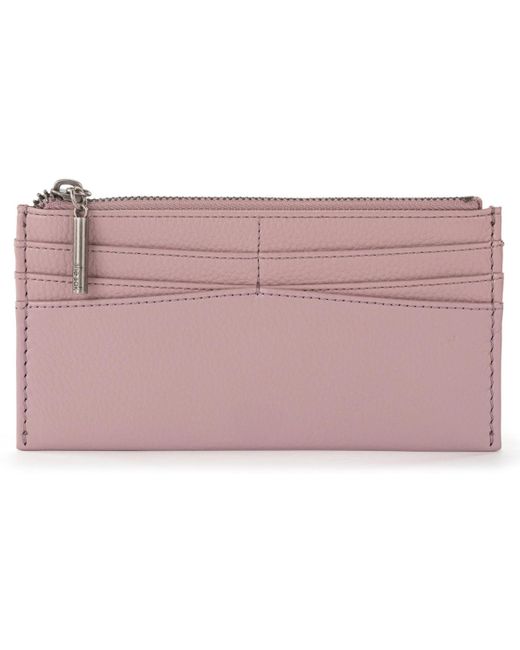 The Sak Pink Neva Card Case Wallet