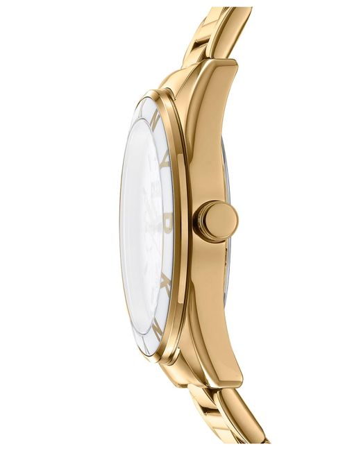 DKNY Metallic Chambers Multi Sport Chronograph -tone Stainless Steel Bracelet Watch