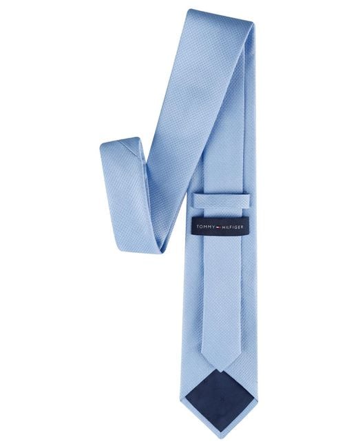 Tommy Hilfiger Blue Rope Solid Tie for men