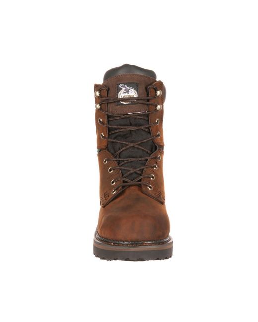 Georgia Boot Brown Brookville Waterproof Work Boot for men