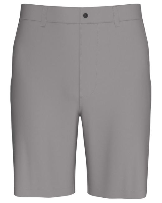 PGA TOUR Gray Big & Tall 8" Solid Golf Shorts for men