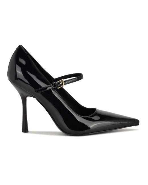 Nine West Black Jinnie Mary Jane Stiletto Pumps