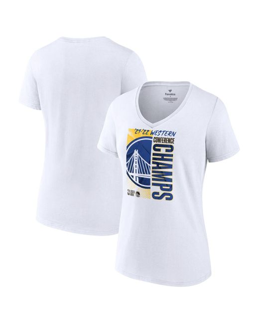 Fanatics Golden State Warriors 2022 Western Conference Champions Plus ...