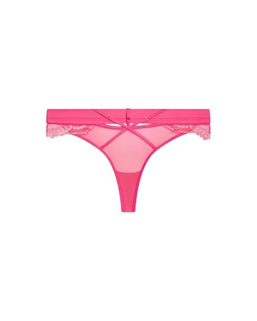 City Chic Pink Alexis Thong