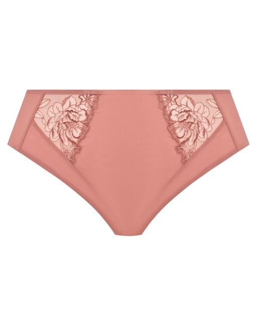 Elomi Multicolor Plus Size Teagan High Leg Brief Underwear