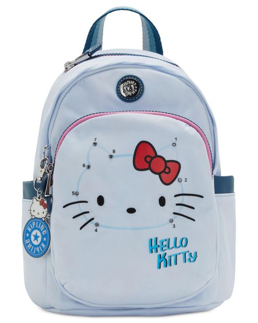 Kipling Synthetic Hello Kitty Delia Mini Backpack in Blue Lyst