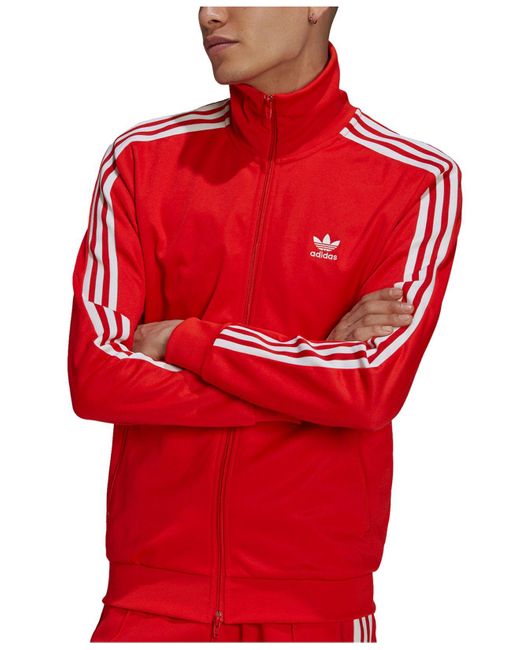 Adidas Red Originals Beckenbauer Track Jacket for men
