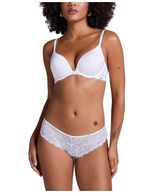 Hunkemöller Brown Angie Padded Underwired Push-up Bra