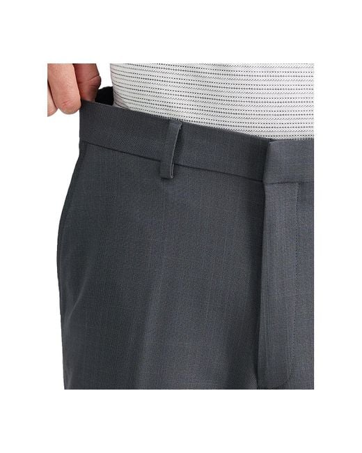 Haggar Blue Travel Performance Suit Separates Tailored Fit Pants for men