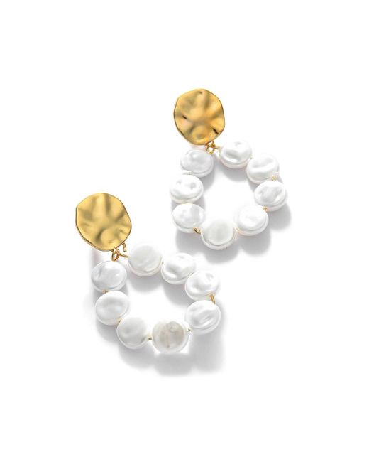 SOH Metallic Santorini Drop Earrings