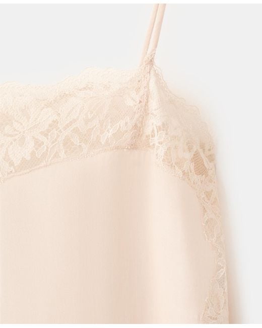 Mango Natural Selection Lace Lyocell Top