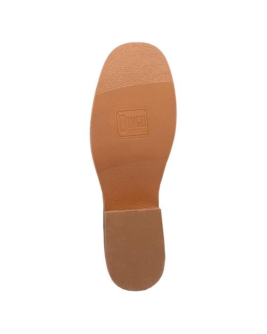 Dingo Brown Rip Leather Boot for men