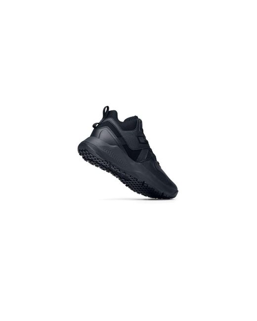 Shoes for Crews Blue Brakly Slip Resistant Water Resistant Work Shoes