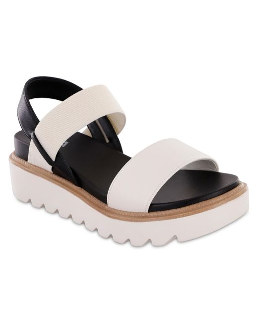 MIA Black Jene Platform Sandals